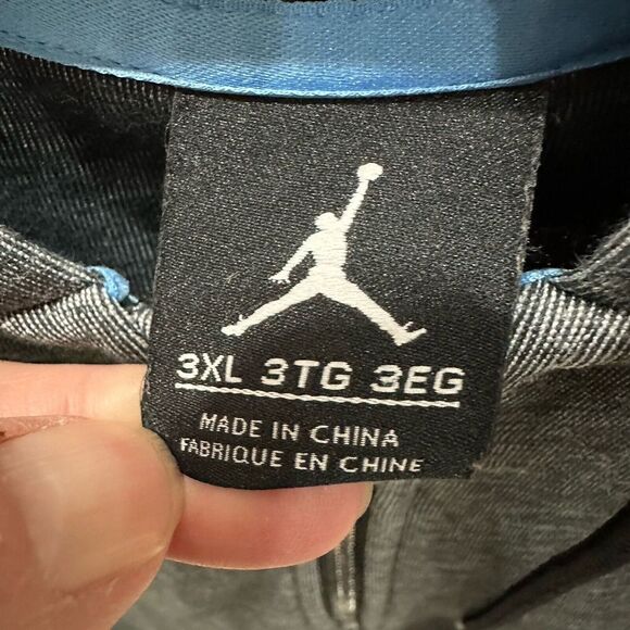 Nike Jordan Mens 3XL Retro 11 Pinnacle Fleece Full Zip-Up Hoodie Gray Soft - Picture 8 of 12